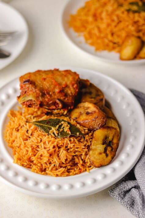 LIST OF MY TOP 10 FAVORITE NIGERIAN FOODS 6 nigerian jollof rice