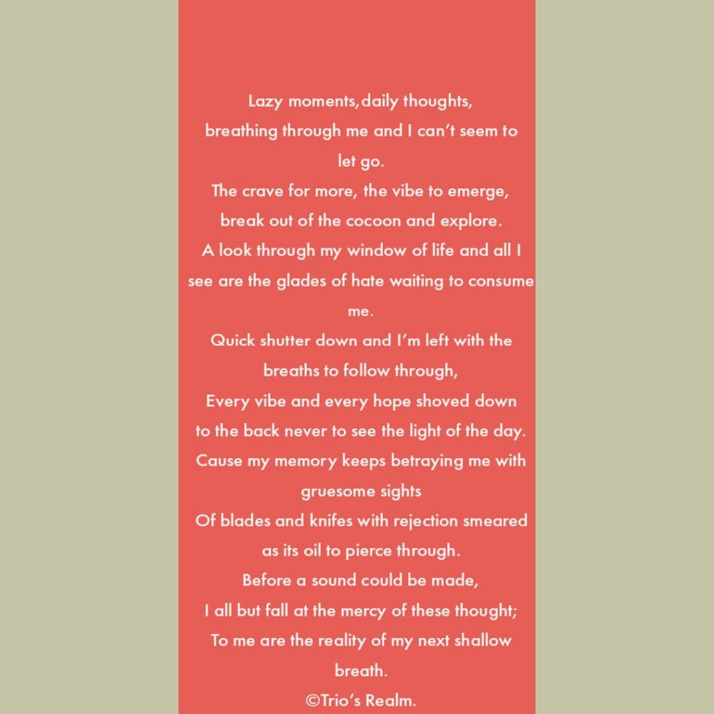 THE VALUE OF MAN 2 poem by trio's realm