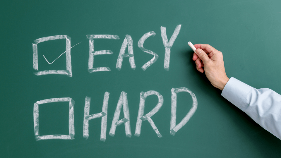 DOES IT GET EASY AT ALL? 2 DOES IT GET EASY AT ALL