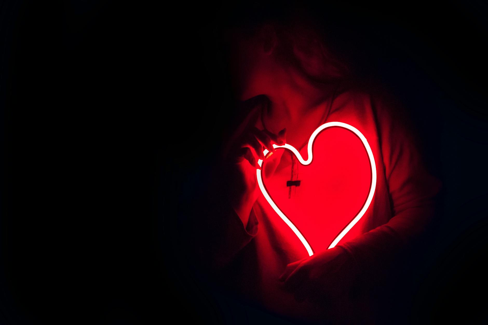 heart shaped red neon signage Signs You're Healing From A Toxic Relationship